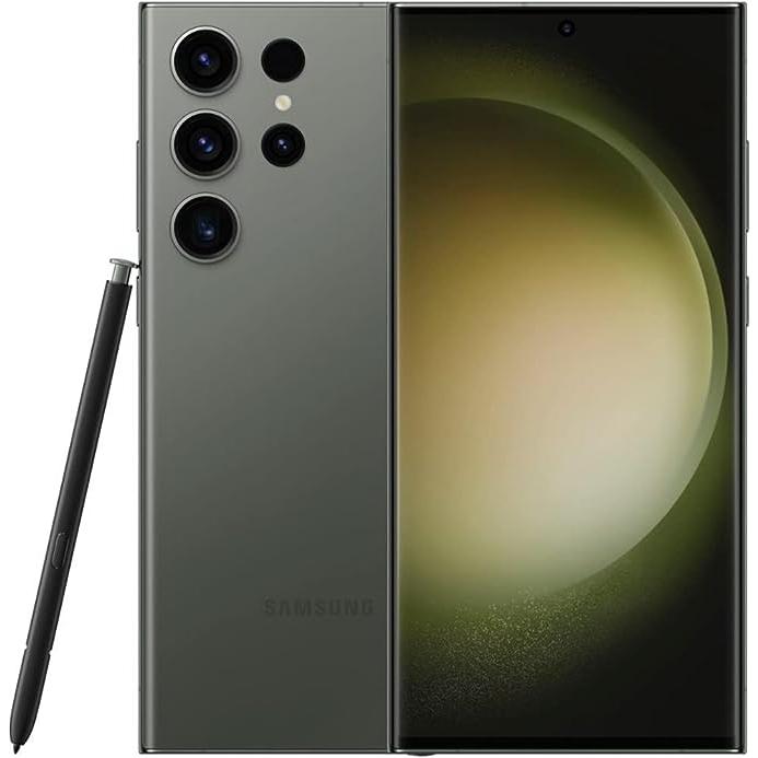 Refurbished Used SAMSUNG Galaxy S23 Ultra 5G Factory Unlocked 256GB - Green